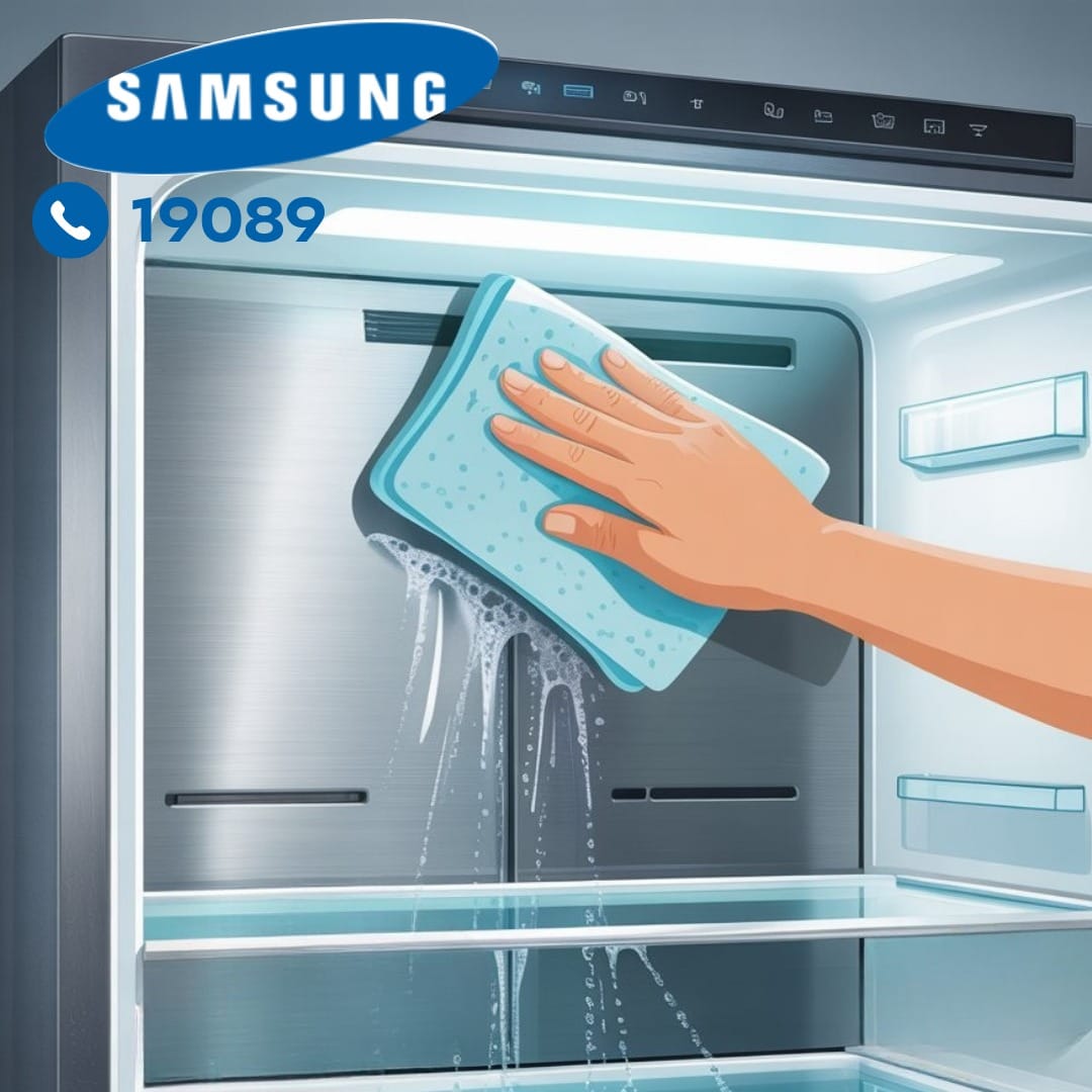 تنظيف الثلاجة من الداخل تنظيف الثلاجة من الداخل